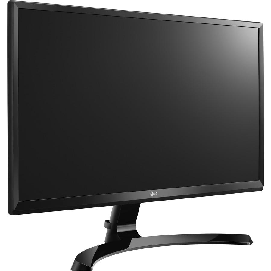 LG 24UD58-B 23.8" 4K UHD LED LCD Monitor - 16:9 - Matte Black, Glossy Black
