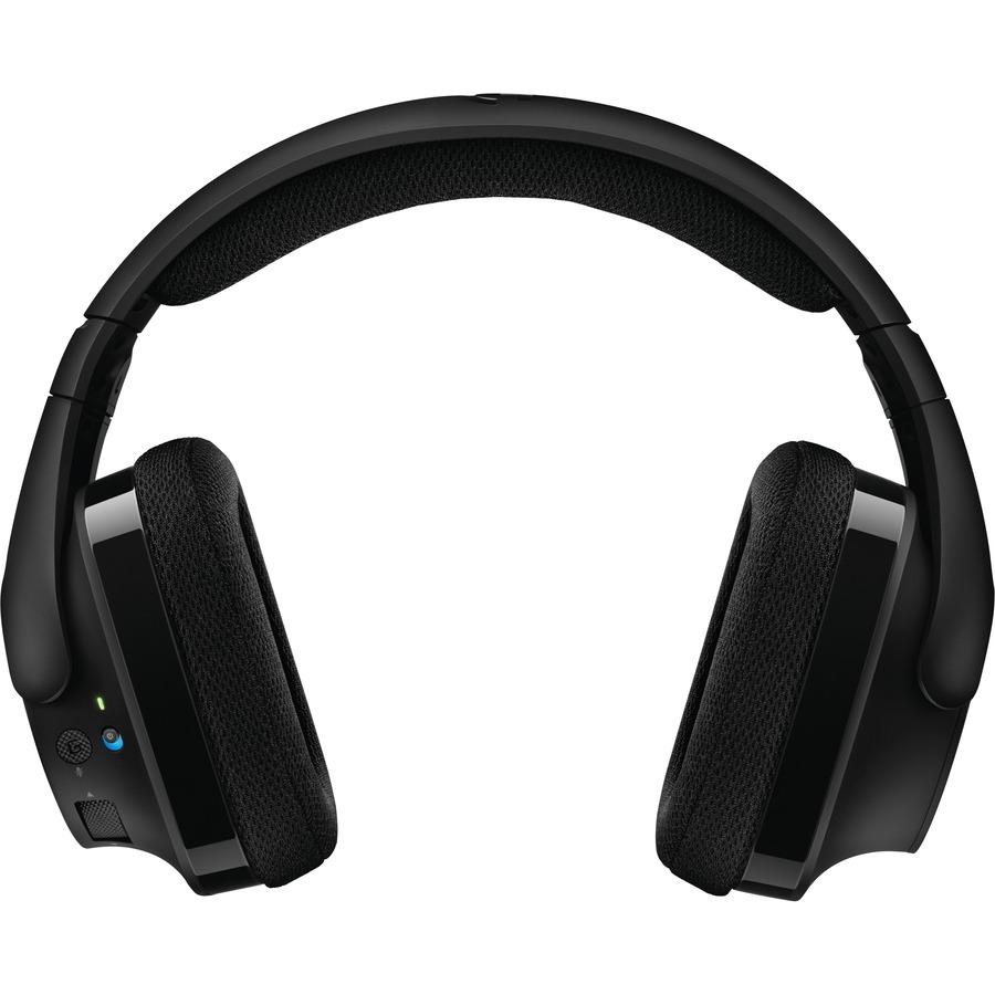  Logitech G533 Wireless Gaming Headset – DTS 7.1 Surround Sound  – Pro-G Audio Drivers, Black : Video Games